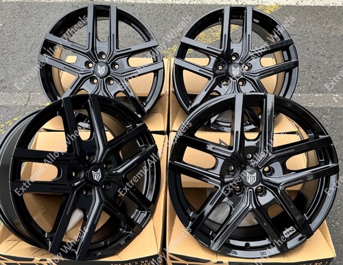 Black wx5 alloy wheels - 18",