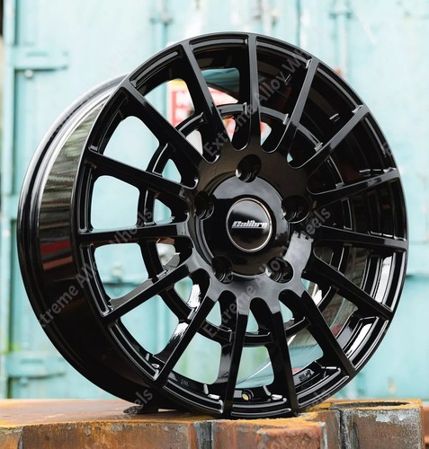 Black sport alloy wheels - black,