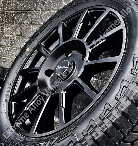 Black stealth alloy wheels - 18",
