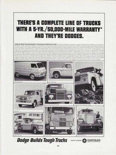 1965 dodge complete line - line, of