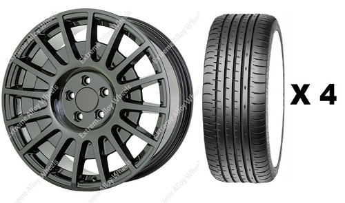 Satin black tms - black, alloy