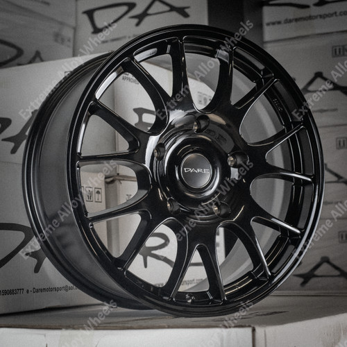 Black alloy wheels fit - sc,