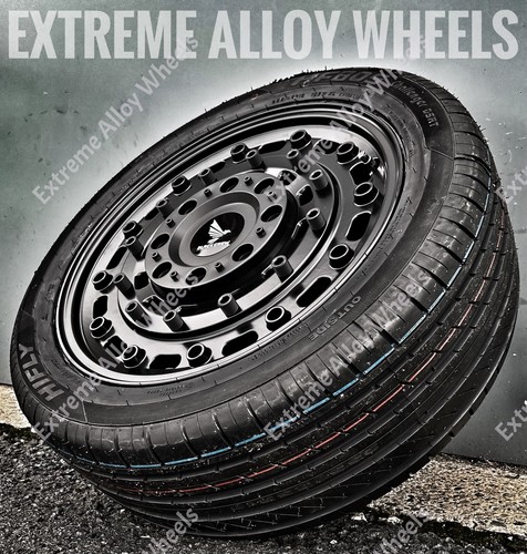 Black at1 alloy wheels - black,