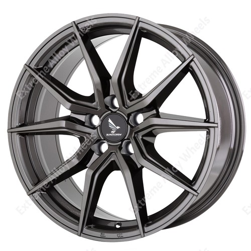 Grey spy alloy wheels fit - 18",